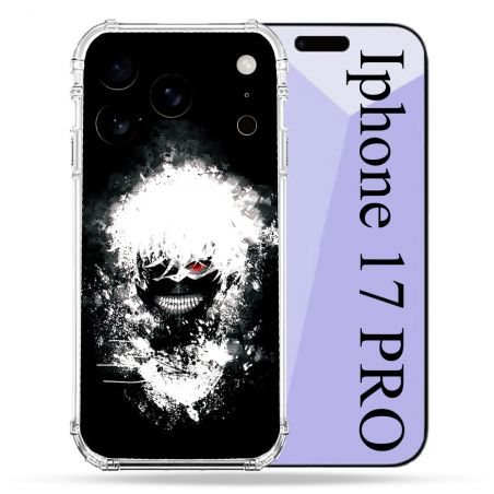 Coque Renforcée Pour Iphone 17 Pro Manga Tokyo Ghoul Kaneki Tag
