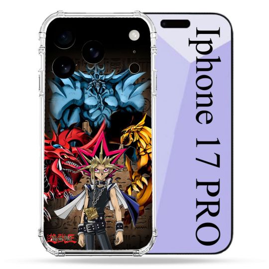 Coque Renforcée Pour Iphone 17 Pro Manga Yu Gi Oh