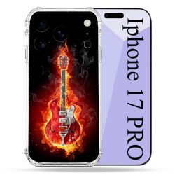 Coque Renforcée Pour Iphone 17 Pro Musique Guitare Electrique