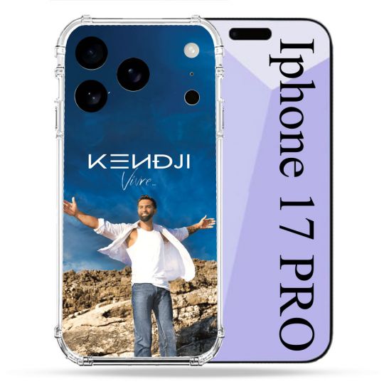Coque Renforcée Pour Iphone 17 Pro Musique Kendji