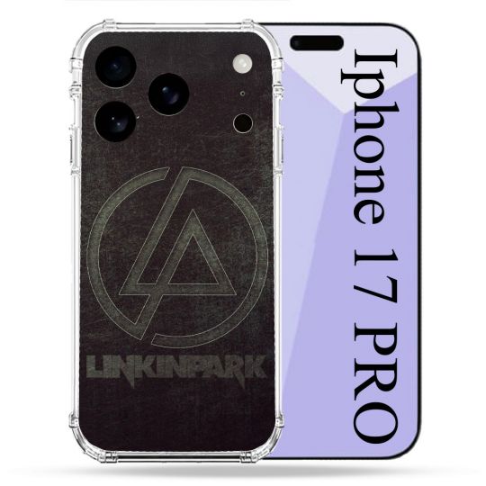 Coque Renforcée Pour Iphone 17 Pro Musique Rock Linkin Park
