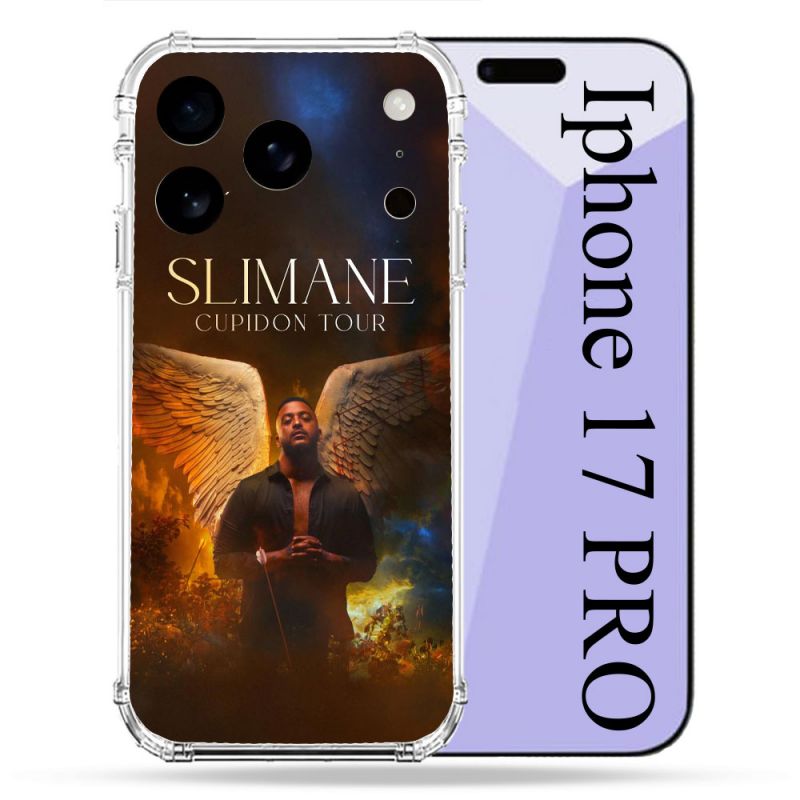Coque Renforcée Pour Iphone 17 Pro Musique Slimane Ange