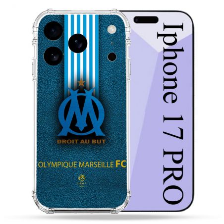 Coque Renforcée Pour Iphone 17 Pro Olympique Marseille OM Bande