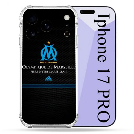Coque Renforcée Pour Iphone 17 Pro Olympique Marseille OM Fier etre Marseillais