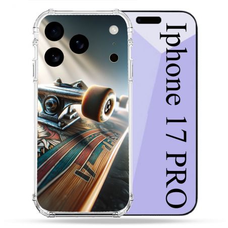 Coque Renforcée Pour Iphone 17 Pro Planche Skate