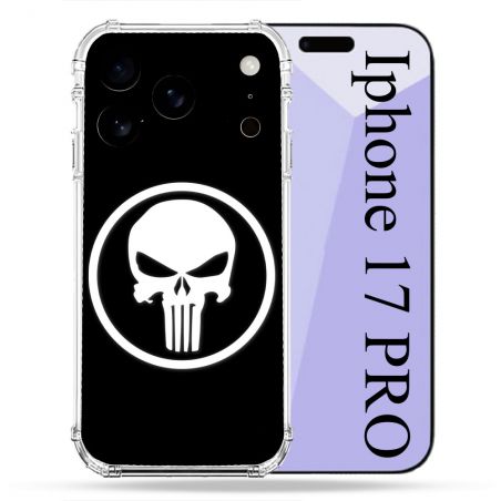 Coque Renforcée Pour Iphone 17 Pro Punisher