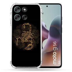 Coque Renforcée Pour Motorola G56 5G Animal Scorpion Fresque