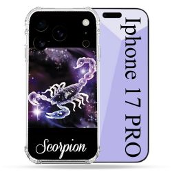 Coque Renforcée Pour Iphone 17 Pro Signe Zodiaque 2 Scorpion
