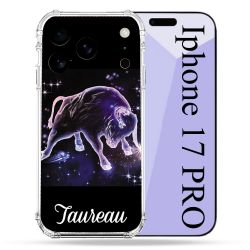 Coque Renforcée Pour Iphone 17 Pro Signe Zodiaque 2 Taureau