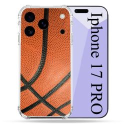 Coque Renforcée Pour Iphone 17 Pro Sport Ballon Basket