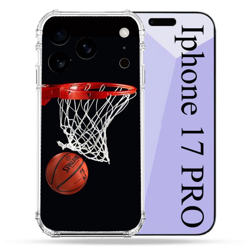 Coque Renforcée Pour Iphone 17 Pro Sport Basket Panier