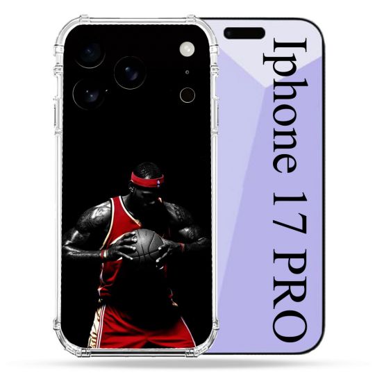 Coque Renforcée Pour Iphone 17 Pro Sport Basketeur