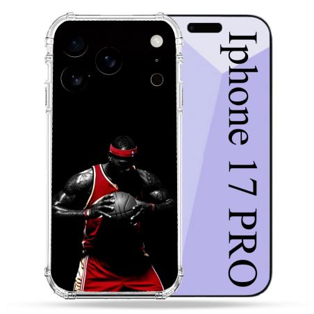 Coque Renforcée Pour Iphone 17 Pro Sport Basketeur