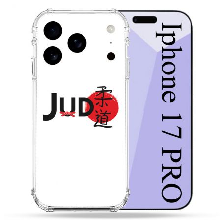Coque Renforcée Pour Iphone 17 Pro Sport Judo Logo