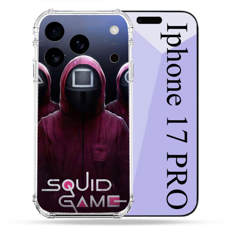 Coque Renforcée Pour Iphone 17 Pro Squid Game