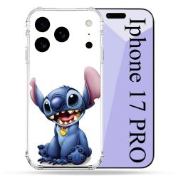 Coque Renforcée Pour Iphone 17 Pro Stitch Blanc