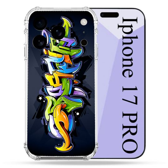 Coque Renforcée Pour Iphone 17 Pro Street Art Graffiti