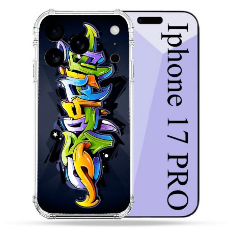 Coque Renforcée Pour Iphone 17 Pro Street Art Graffiti