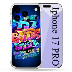 Coque Renforcée Pour Iphone 17 Pro Street Art Rap
