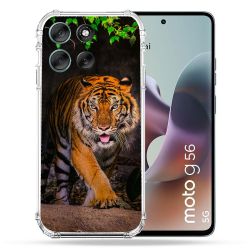Coque Renforcée Pour Motorola G56 5G Animal Tigre Jungle