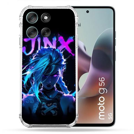 Coque Renforcée Pour Motorola G56 5G Arcane Jinx Night
