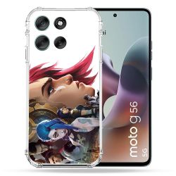 Coque Renforcée Pour Motorola G56 5G Arcane Jinx Sœur