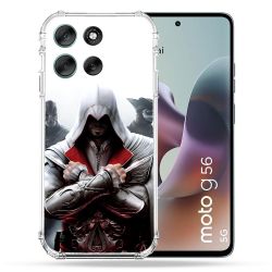 Coque Renforcée Pour Motorola G56 5G Assassin Creed Mask