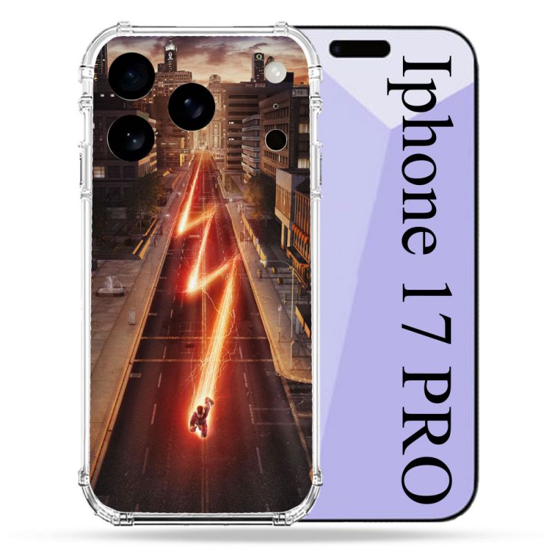 Coque Renforcée Pour Iphone 17 Pro The Flash City