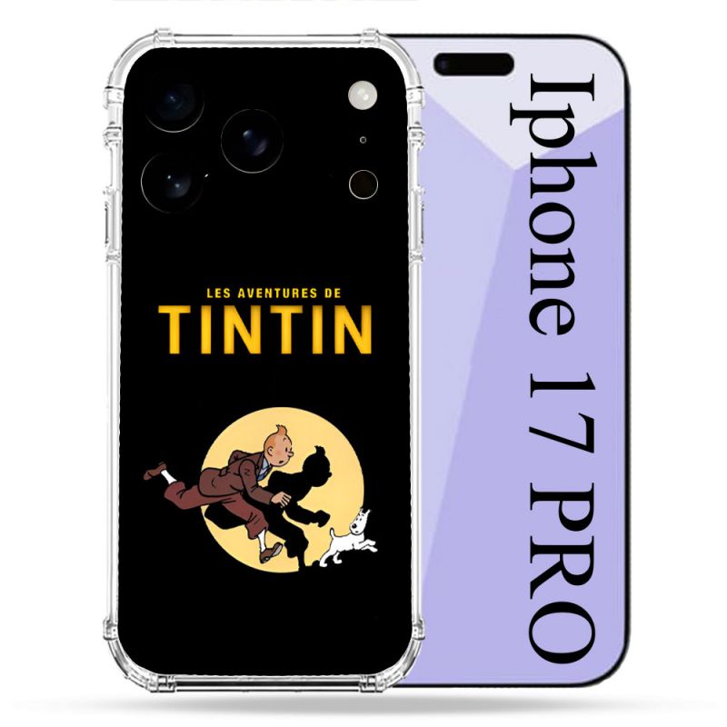 Coque Renforcée Pour Iphone 17 Pro Tintin Classique