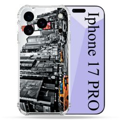 Coque Renforcée Pour Iphone 17 Pro Voyage Amerique USA New York Taxi