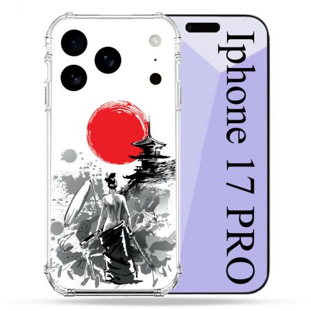 Coque Renforcée Pour Iphone 17 Pro Voyage Japon Femme