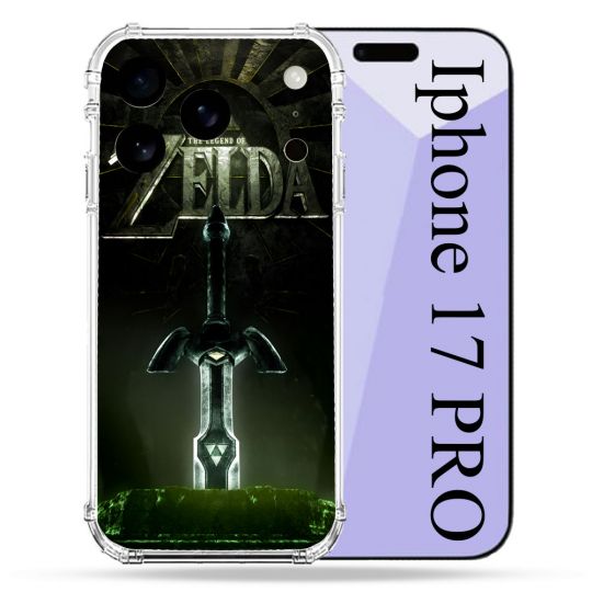 Coque Renforcée Pour Iphone 17 Pro Zelda