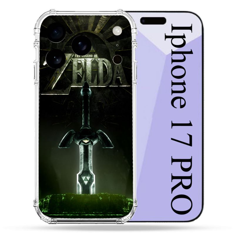 Coque Renforcée Pour Iphone 17 Pro Zelda