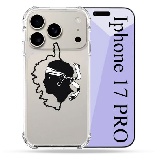 Coque Renforcée Transparente Pour Iphone 17 Pro Corse