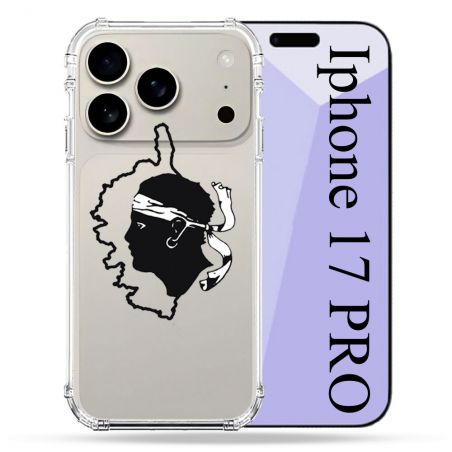 Coque Renforcée Transparente Pour Iphone 17 Pro Corse