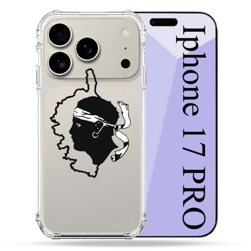 Coque Renforcée Transparente Pour Iphone 17 Pro Corse