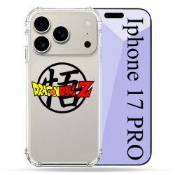 Coque Renforcée Transparente Pour Iphone 17 Pro Dragon Ball Logo