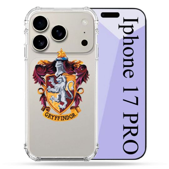 Coque Renforcée Transparente Pour Iphone 17 Pro Harry Potter Griffindor