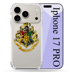 Coque Renforcée Transparente Pour Iphone 17 Pro Harry Potter Poudlard