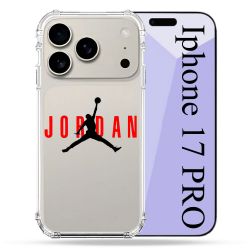 Coque Renforcée Transparente Pour Iphone 17 Pro Jordan