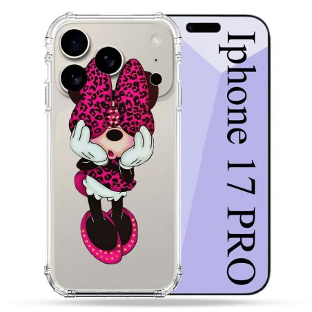 Coque Renforcée Transparente Pour Iphone 17 Pro Minnie