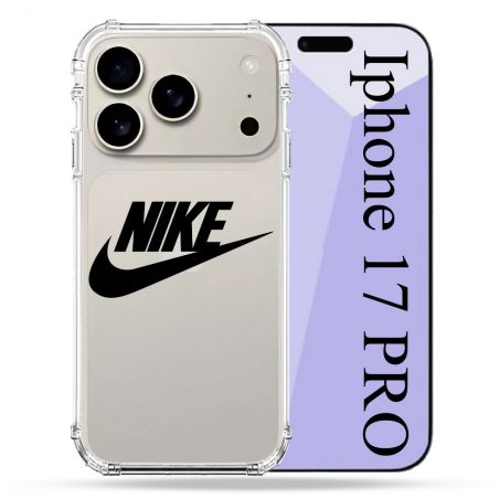Coque Renforcée Transparente Pour Iphone 17 Pro Nike