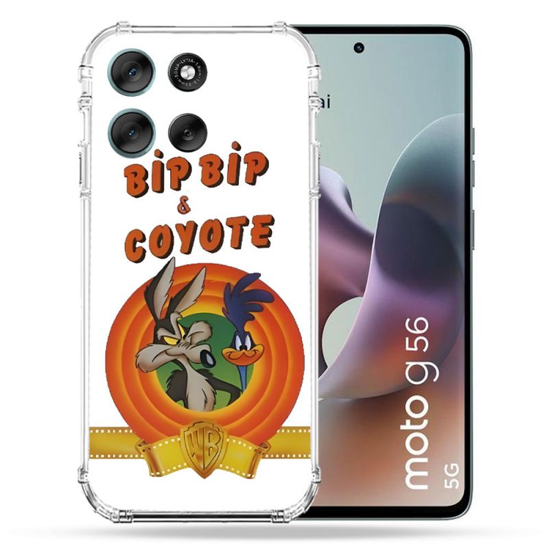 Coque Renforcée Pour Motorola G56 5G Bip Bip Coyote