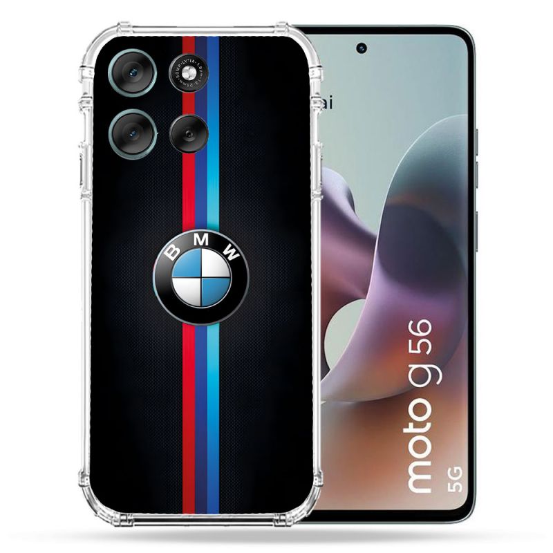 Coque Renforcée Pour Motorola G56 5G BMW Logo
