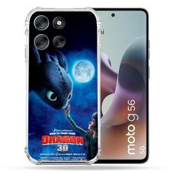 Coque Renforcée Pour Motorola G56 5G Dragons Affiche