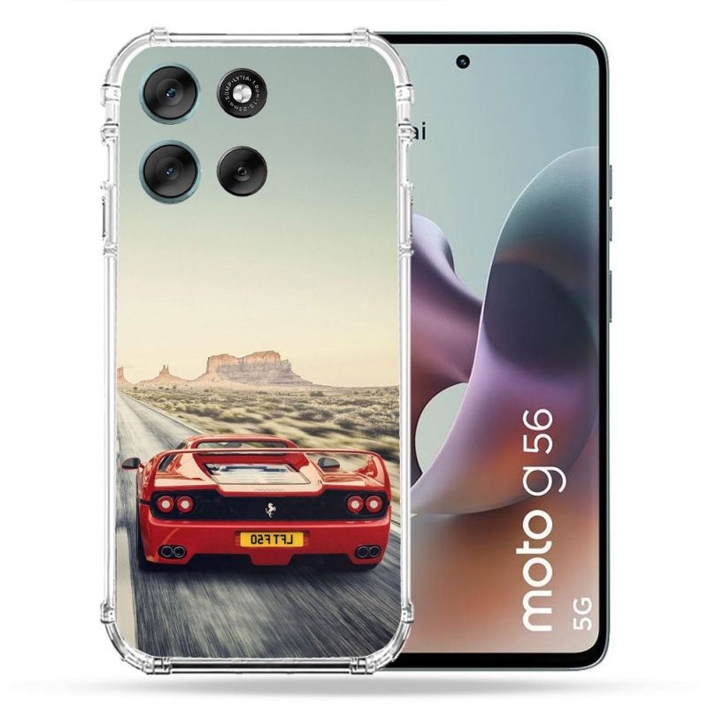 Coque Renforcée Pour Motorola G56 5G Ferrari F50