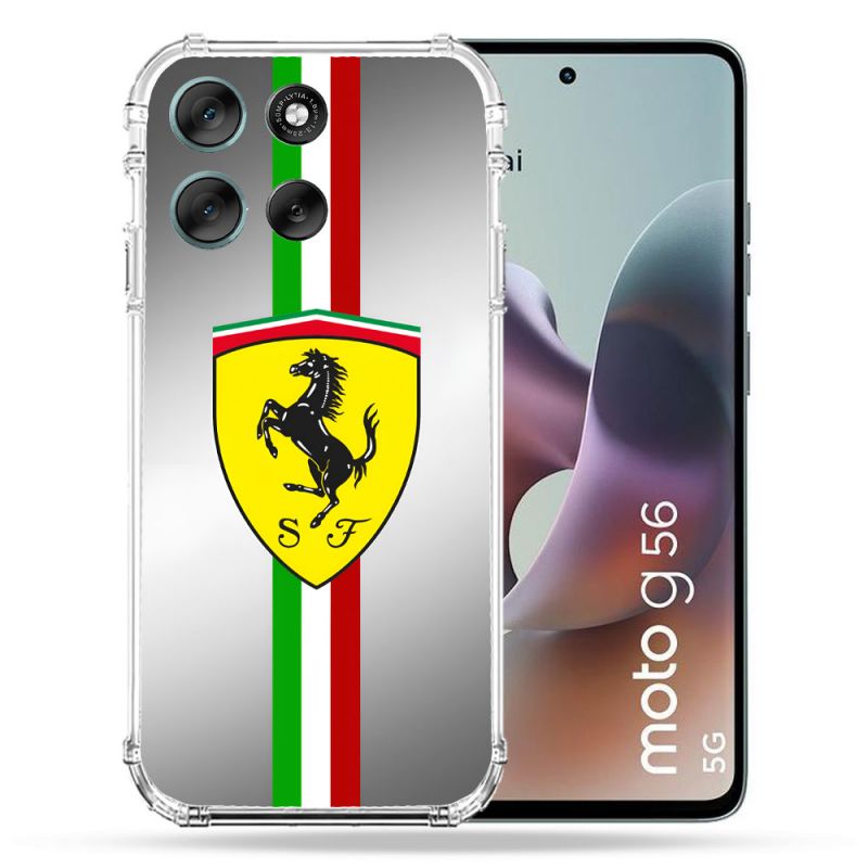 Coque Renforcée Pour Motorola G56 5G Ferrari Ligne