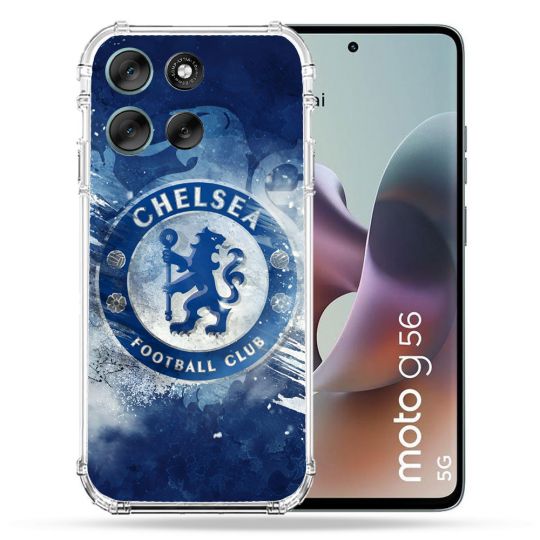 Coque Renforcée Pour Motorola G56 5G Foot Chelsea