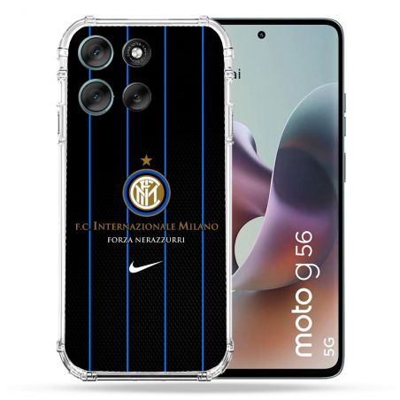 Coque Renforcée Pour Motorola G56 5G Foot Inter Milan