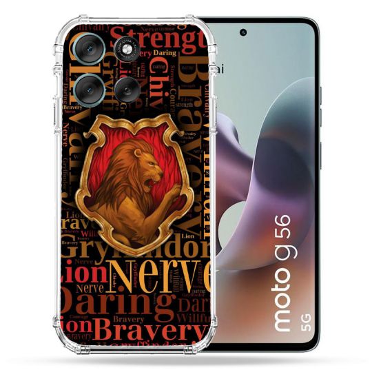 Coque Renforcée Pour Motorola G56 5G Harry Potter Griffondor